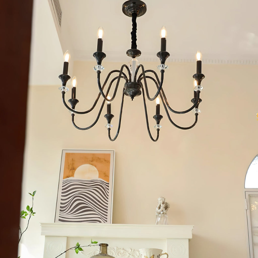 Galenenna Glass Chandelier-Moonnatur