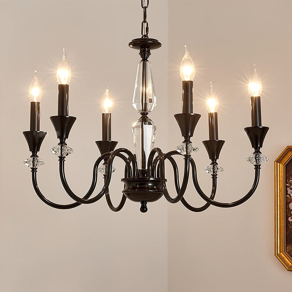 Galenenna Glass Chandelier-Moonnatur