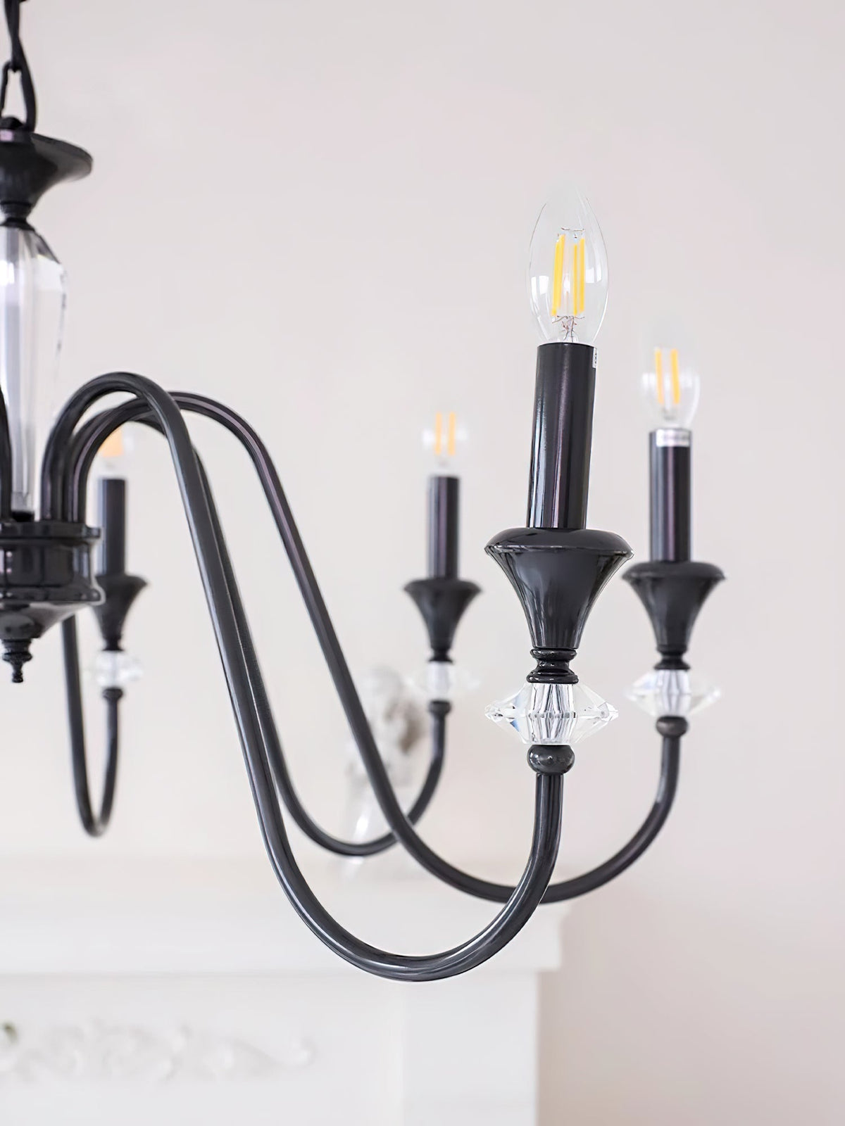 Galenenna Glass Chandelier-Moonnatur