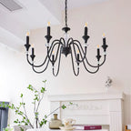 Galenenna Glass Chandelier-Moonnatur