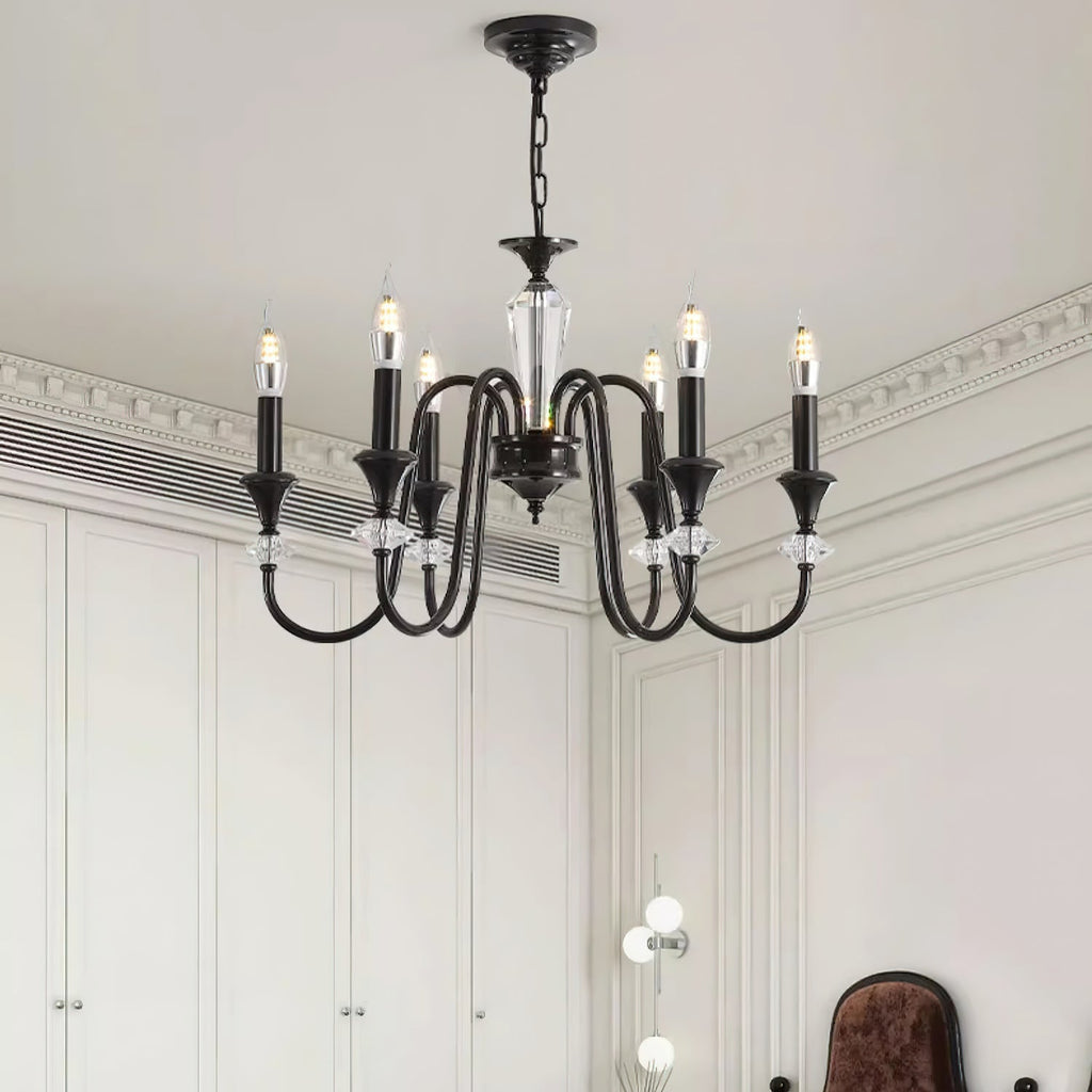 Galenenna Glass Chandelier-Moonnatur
