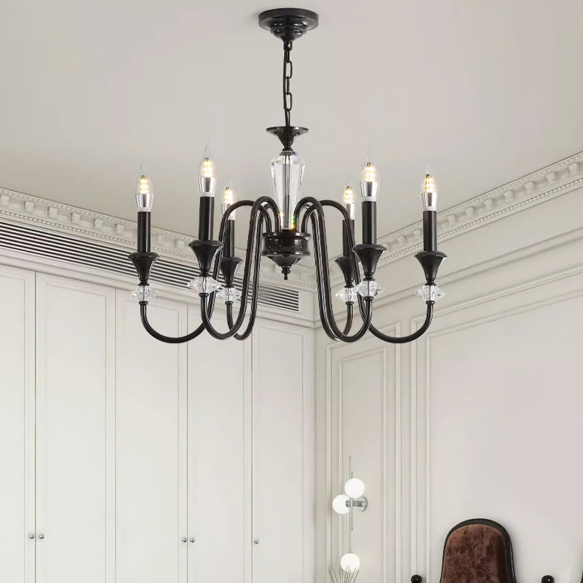 Galenenna Glass Chandelier-Moonnatur