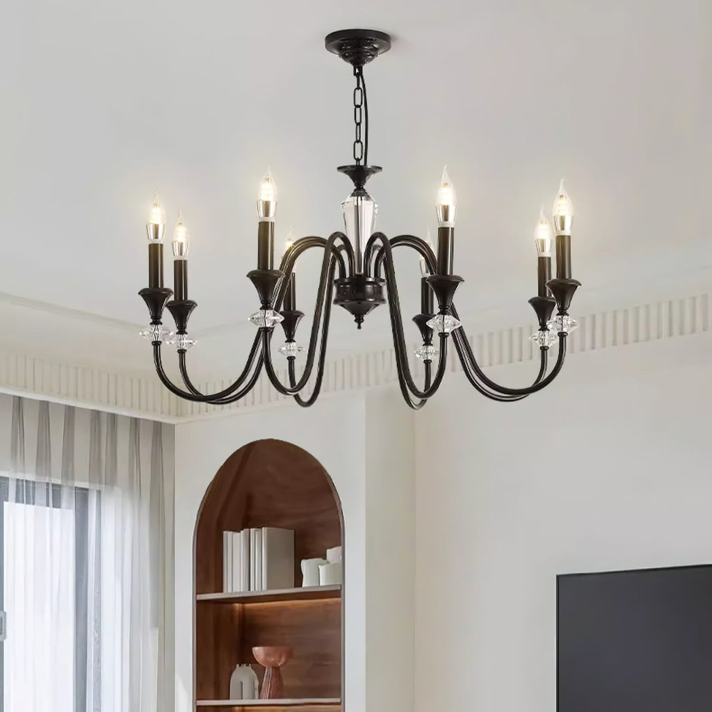Galenenna Glass Chandelier-Moonnatur