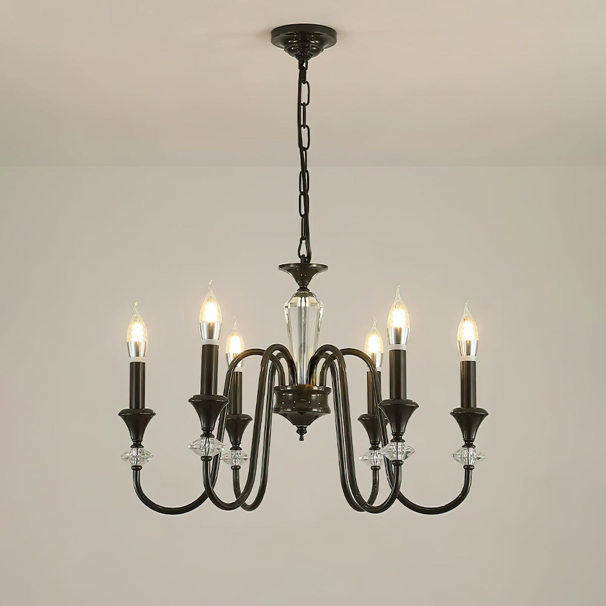 Galenenna Glass Chandelier-Moonnatur