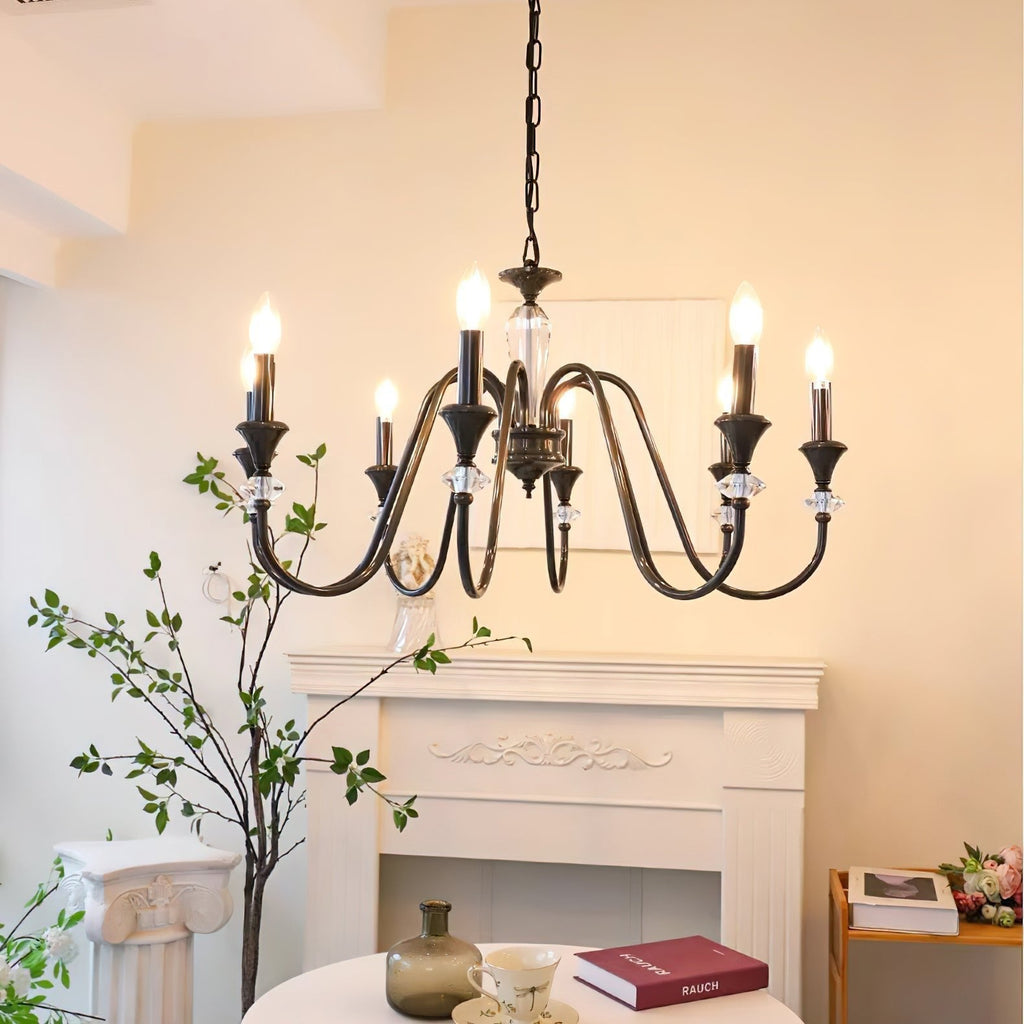 Galenenna Glass Chandelier-Moonnatur