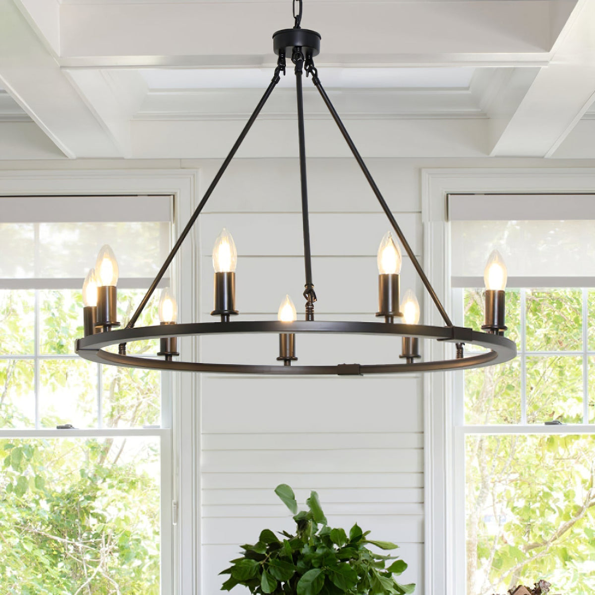 Naveriel Metal Chandelier-Moonnatur