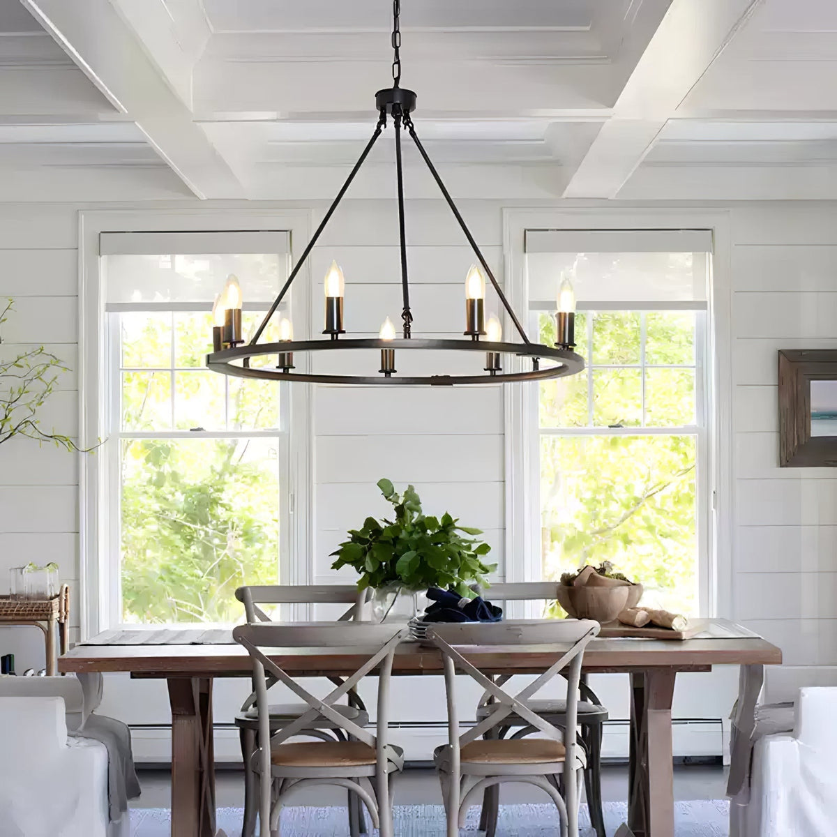 Naveriel Metal Chandelier-Moonnatur