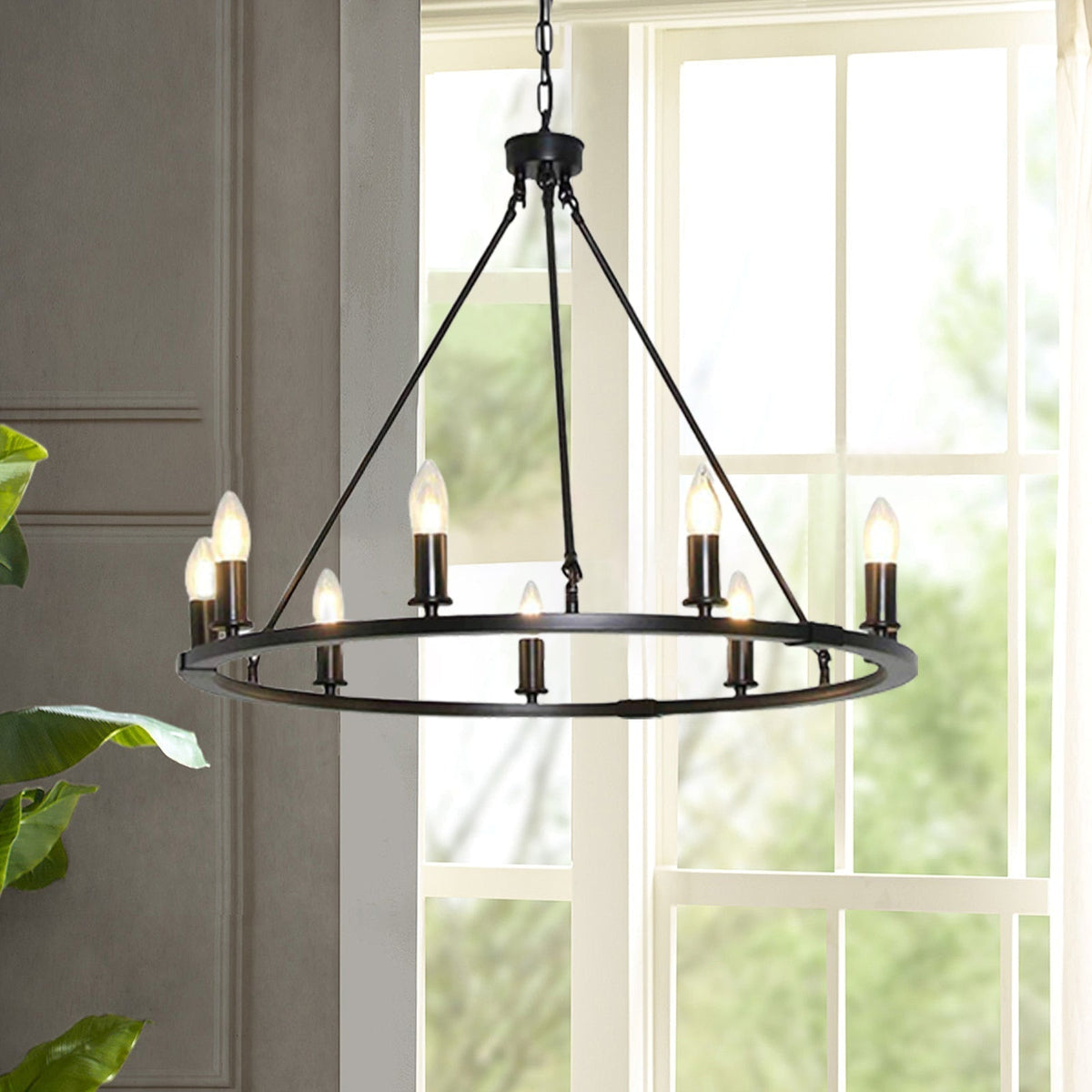 Naveriel Metal Chandelier-Moonnatur