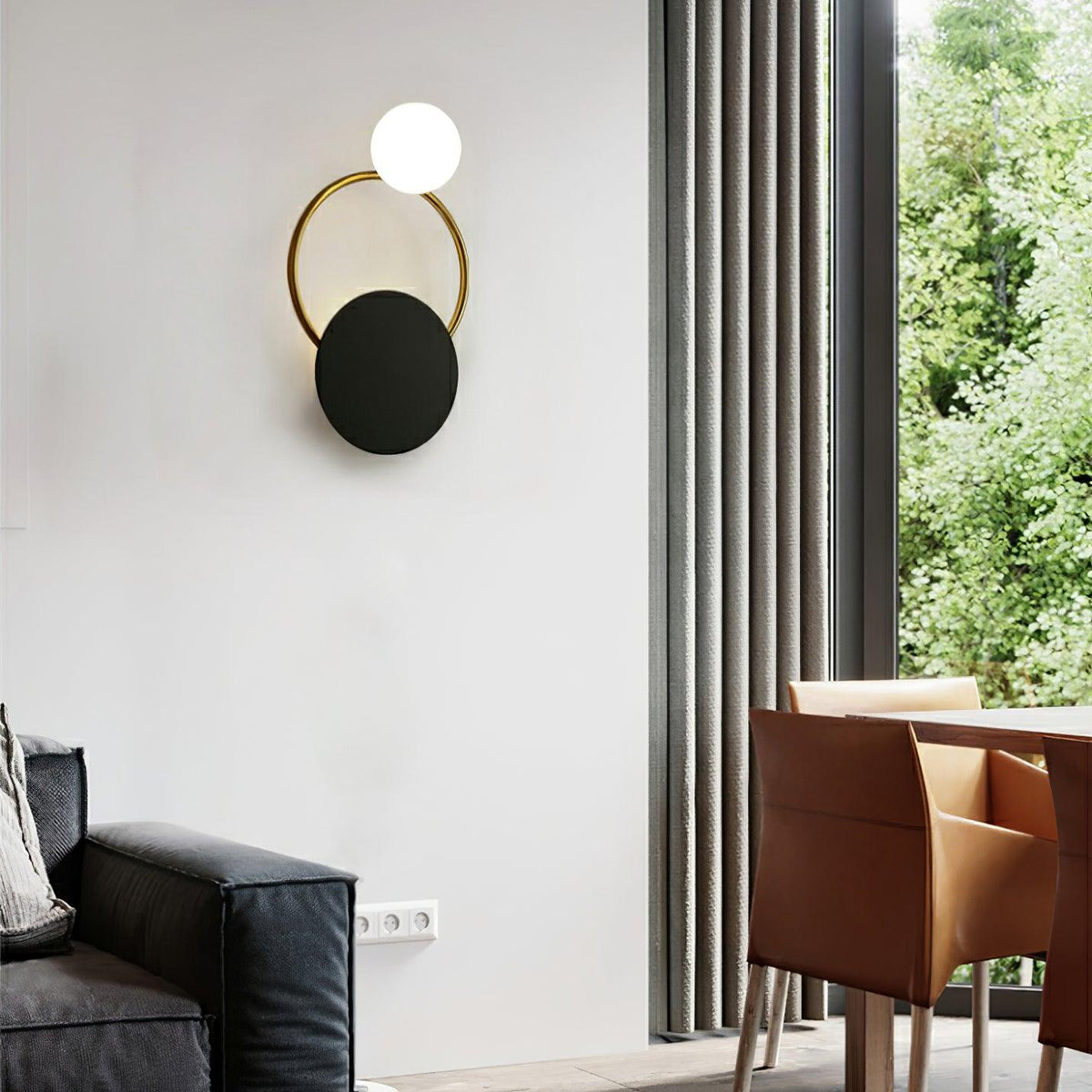 Dreloria Glass Wall Light-Moonnatur