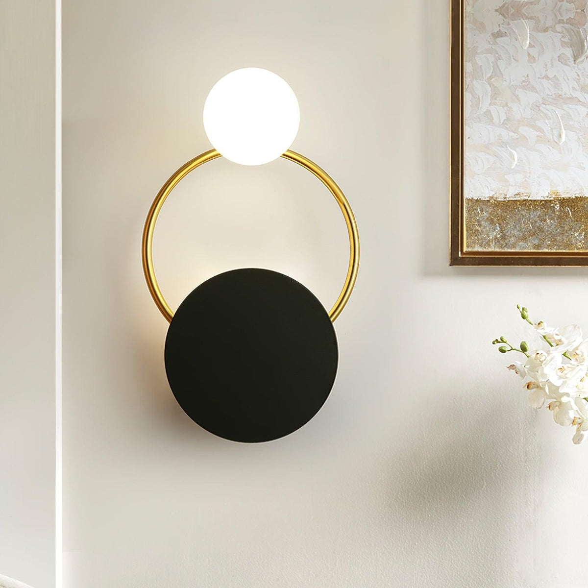 Dreloria Glass Wall Light-Moonnatur