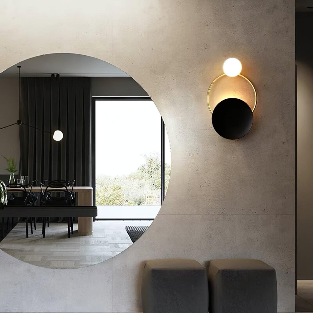 Dreloria Glass Wall Light-Moonnatur