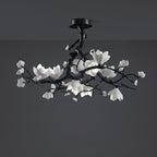 Gadrina Brass Chandelier-Moonnatur