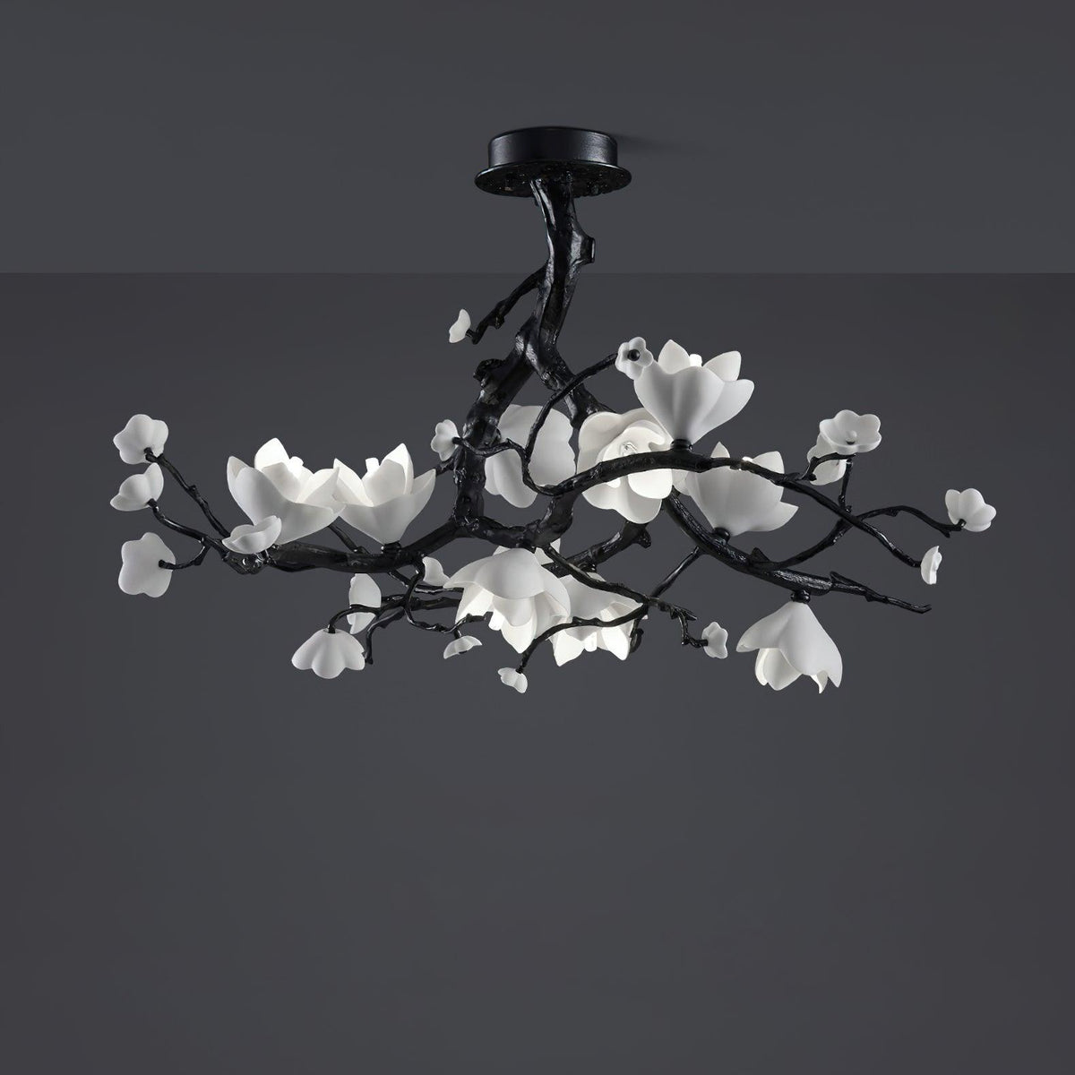 Gadrina Brass Chandelier-Moonnatur
