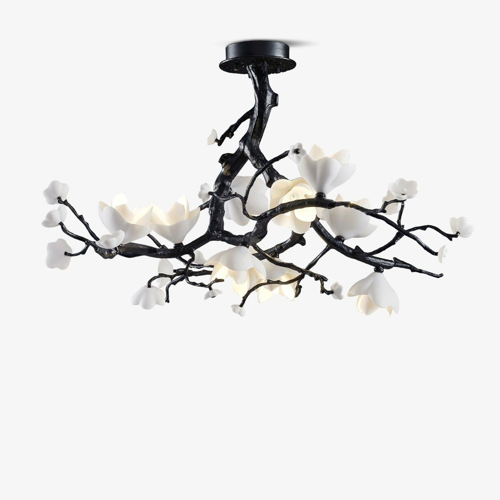 Gadrina Brass Chandelier-Moonnatur