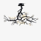 Gadrina Brass Chandelier-Moonnatur