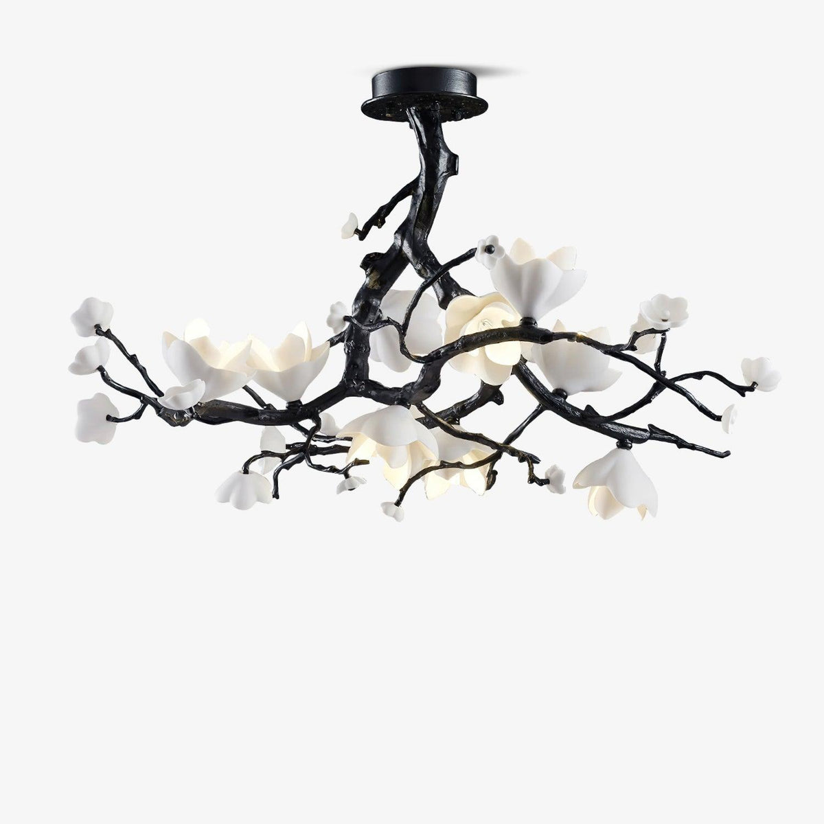 Gadrina Brass Chandelier-Moonnatur