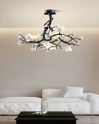 Gadrina Brass Chandelier-Moonnatur