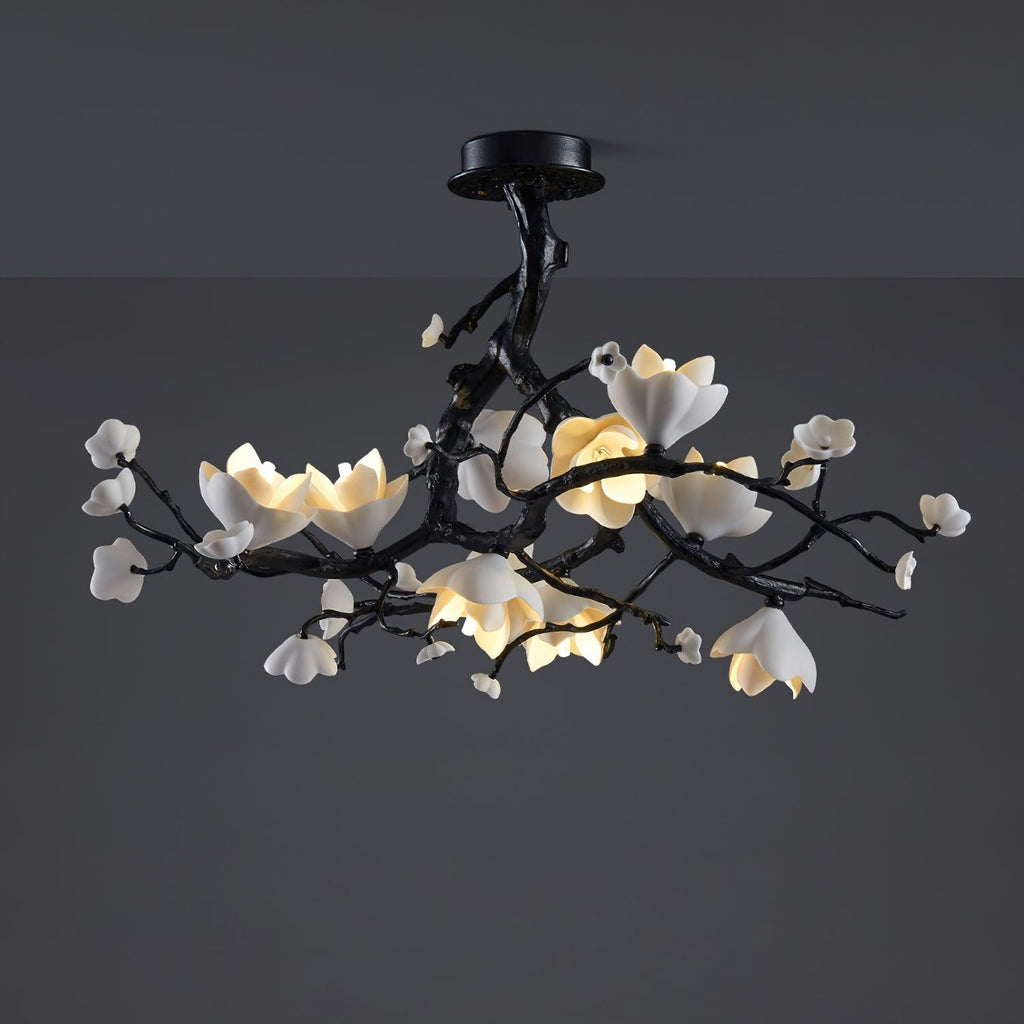 Gadrina Brass Chandelier-Moonnatur