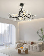 Gadrina Brass Chandelier-Moonnatur