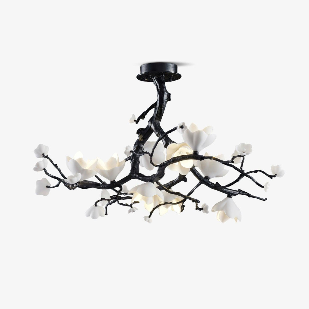 Gadrina Brass Chandelier-Moonnatur