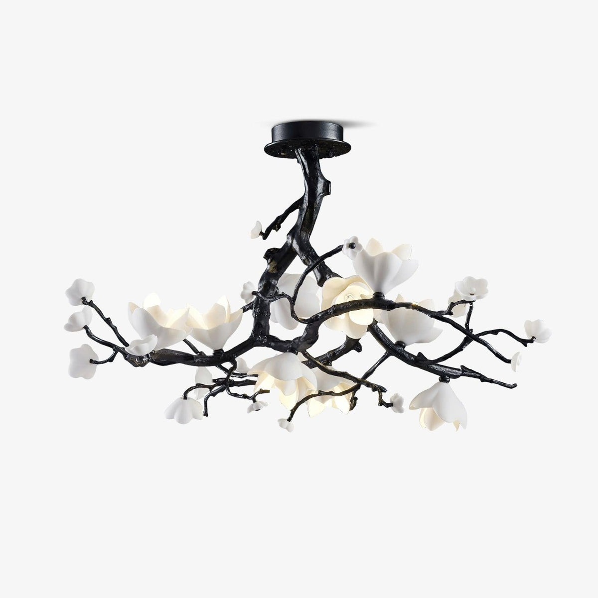 Gadrina Brass Chandelier-Moonnatur