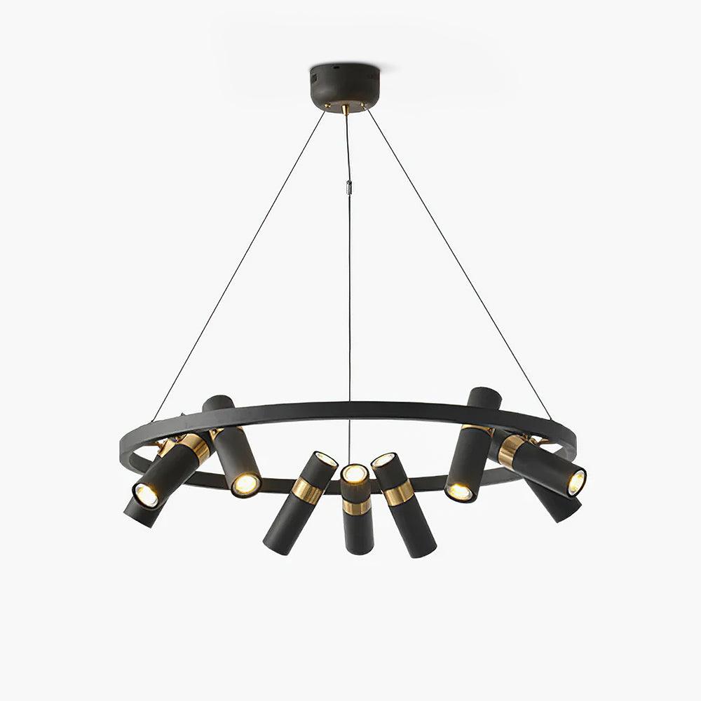 Lindenera Aluminium Chandelier-Moonnatur