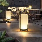 Harlora Plastic Table Lamp-Moonnatur