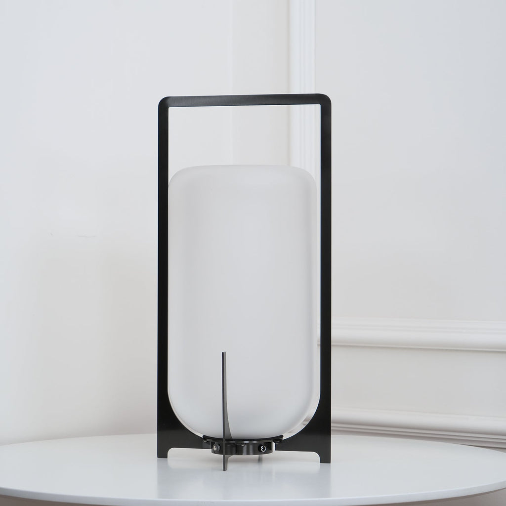Harlora Plastic Table Lamp-Moonnatur