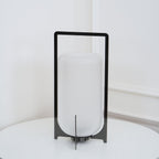 Harlora Plastic Table Lamp-Moonnatur