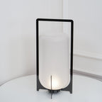 Harlora Plastic Table Lamp-Moonnatur