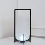 Harlora Plastic Table Lamp-Moonnatur