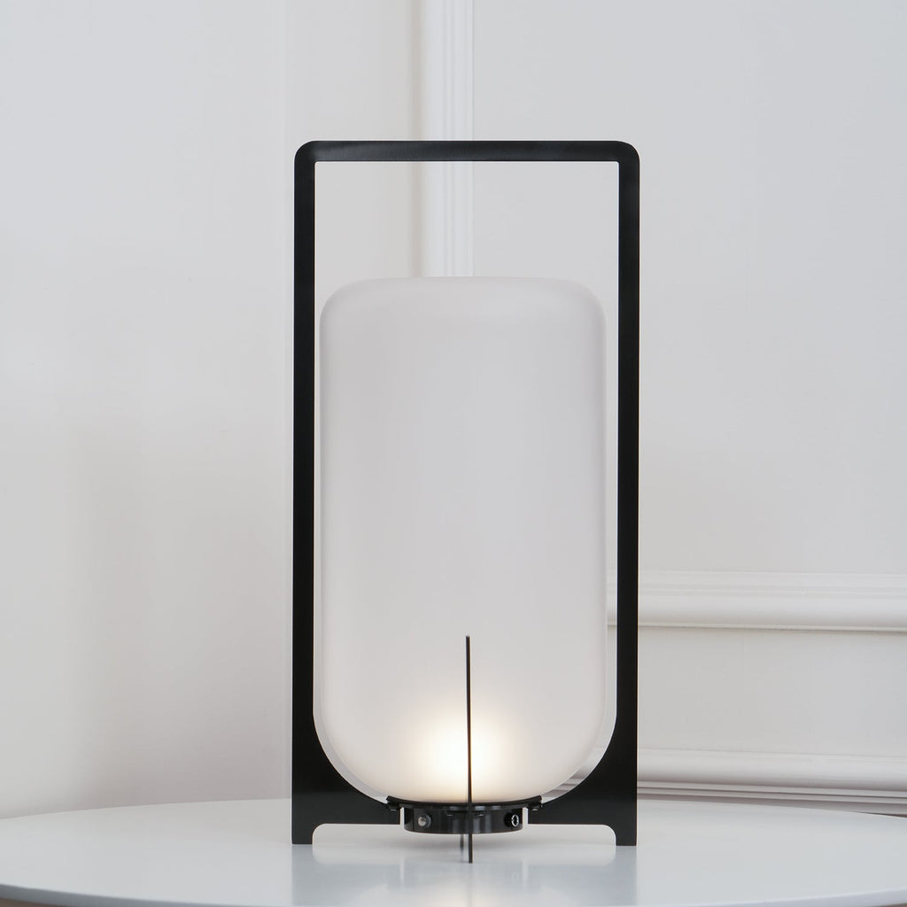 Harlora Plastic Table Lamp-Moonnatur