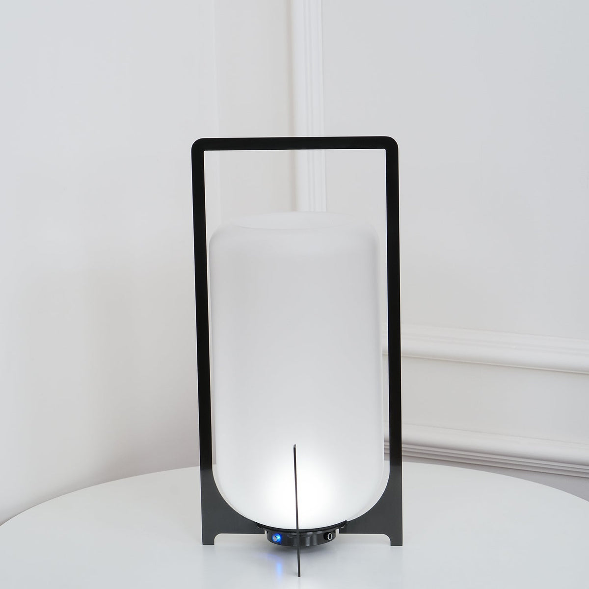 Harlora Plastic Table Lamp-Moonnatur