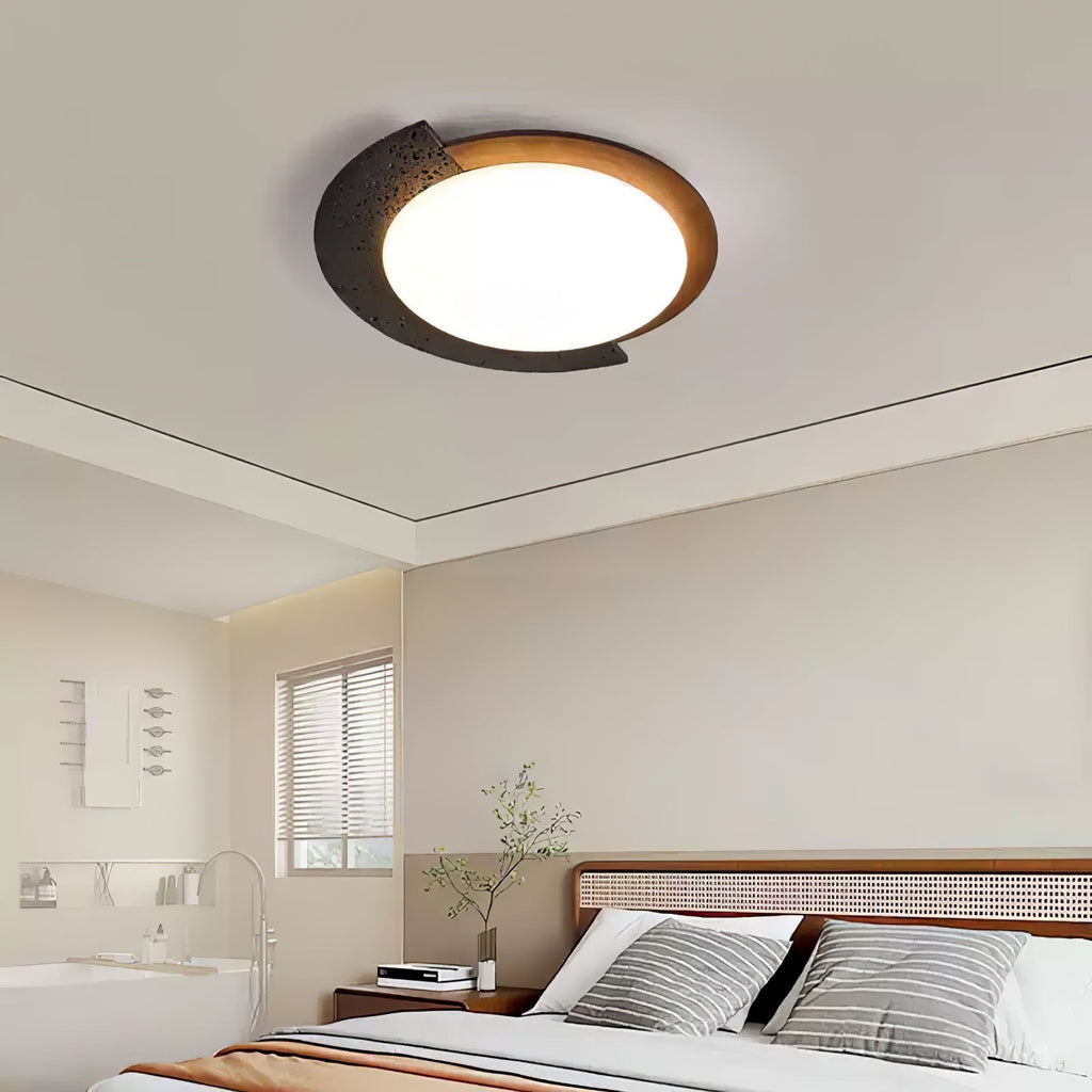 Fendellynne Travertine Ceiling Light-Moonnatur