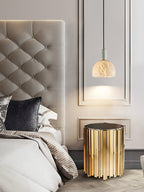Fenrenenis Alabaster Pendant Light-Moonnatur
