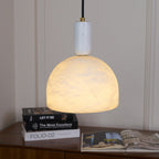 Fenrenenis Alabaster Pendant Light-Moonnatur
