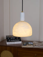 Fenrenenis Alabaster Pendant Light-Moonnatur