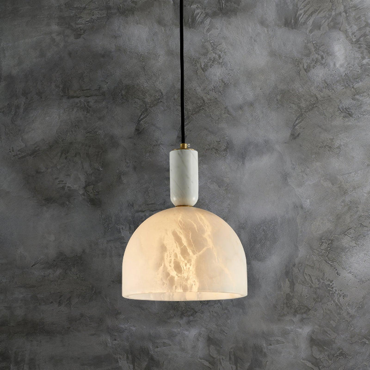 Fenrenenis Alabaster Pendant Light-Moonnatur
