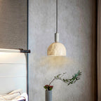 Fenrenenis Alabaster Pendant Light-Moonnatur