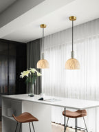 Fenrenenis Alabaster Pendant Light-Moonnatur