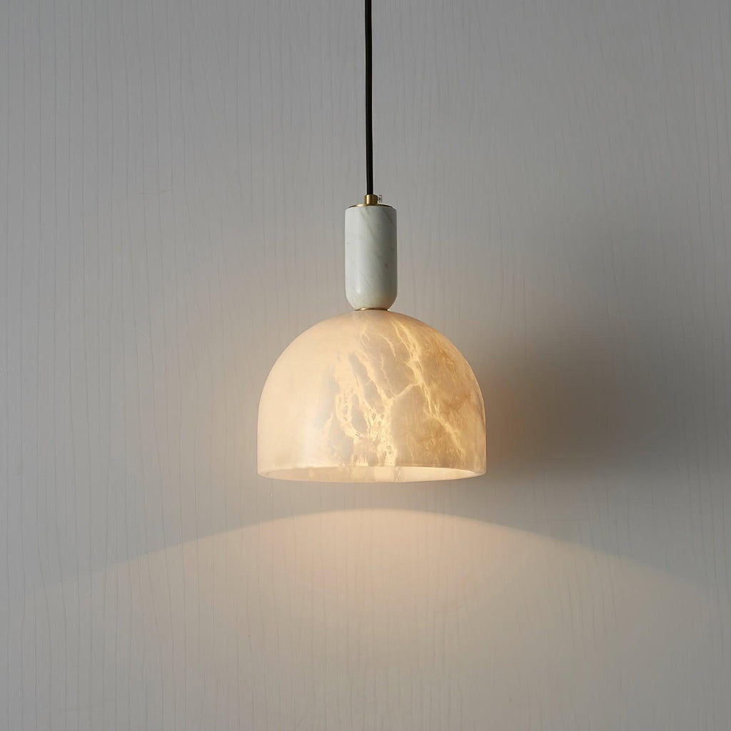 Fenrenenis Alabaster Pendant Light-Moonnatur