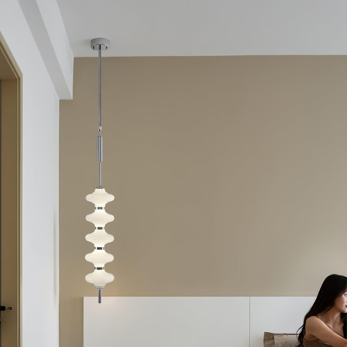 Rowenia Glass Pendant Light-Moonnatur
