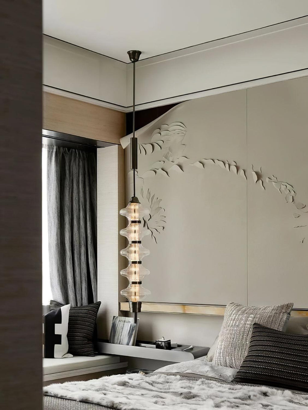 Rowenia Glass Pendant Light-Moonnatur