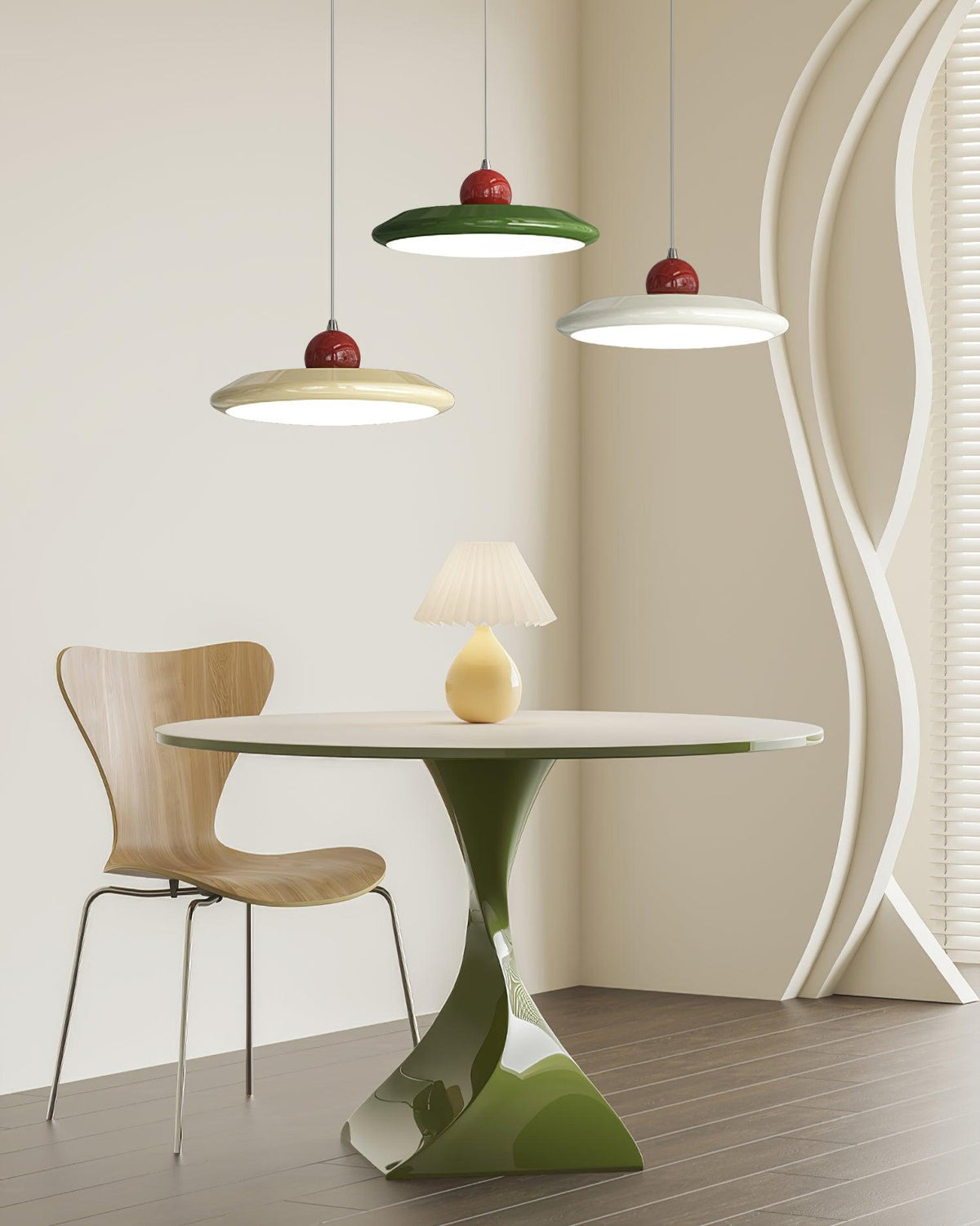 Norrelwyn Acrylic Pendant Light-Moonnatur