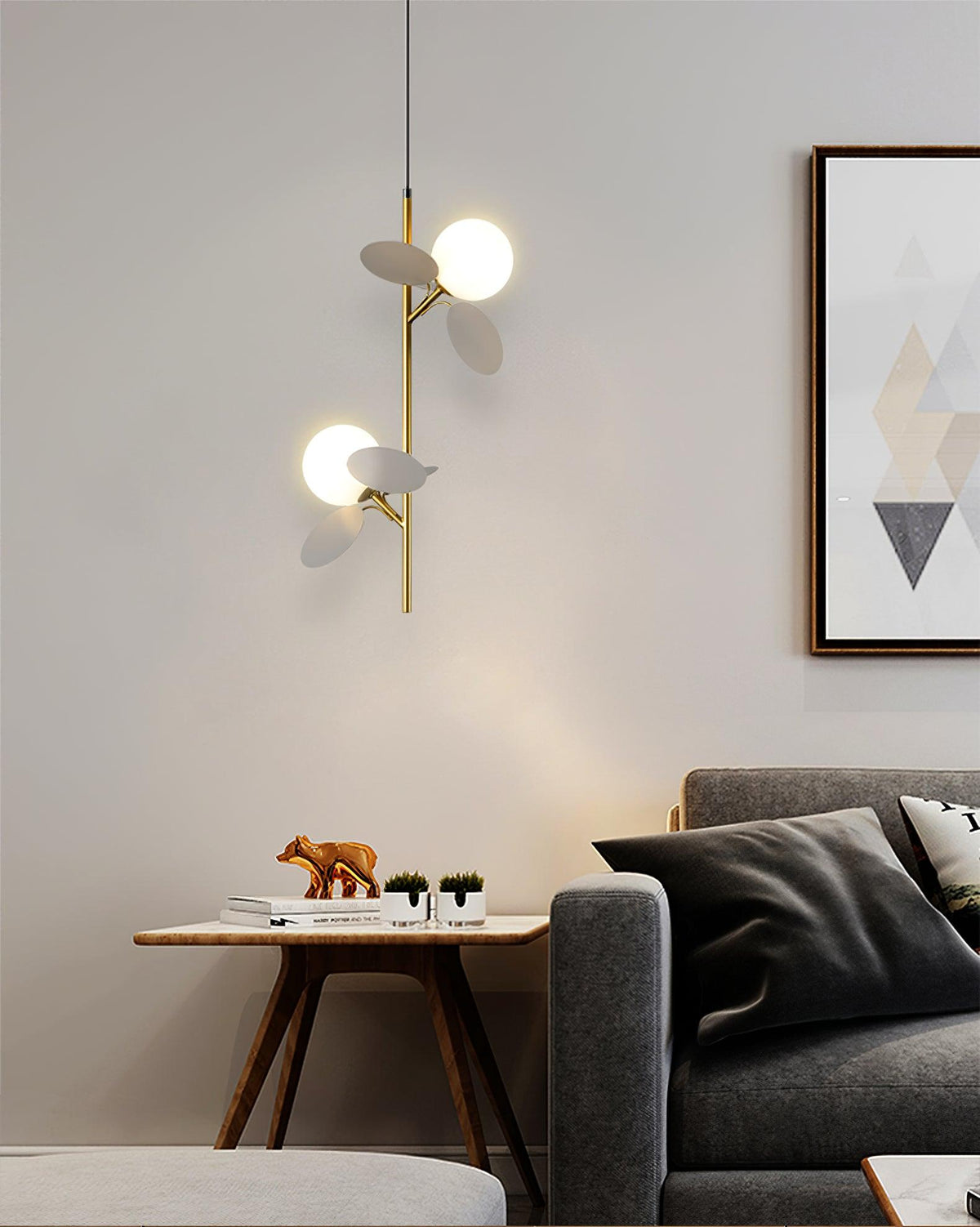 Avencora Glass Pendant Light-Moonnatur