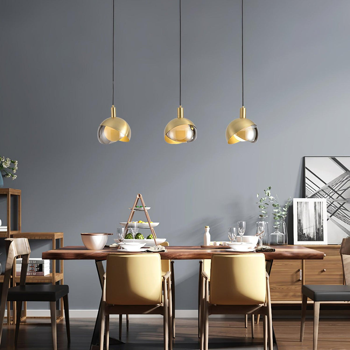 Carmavelle Glass Pendant Light-Moonnatur