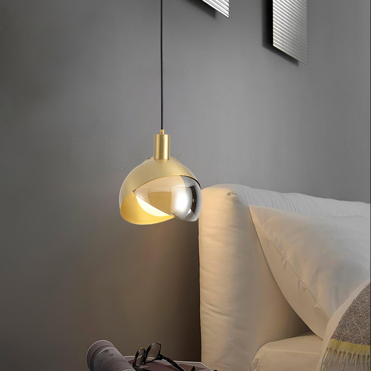 Carmavelle Glass Pendant Light-Moonnatur
