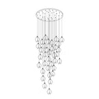 Xomalia Ceramic Pendant Lamp-Moonnatur