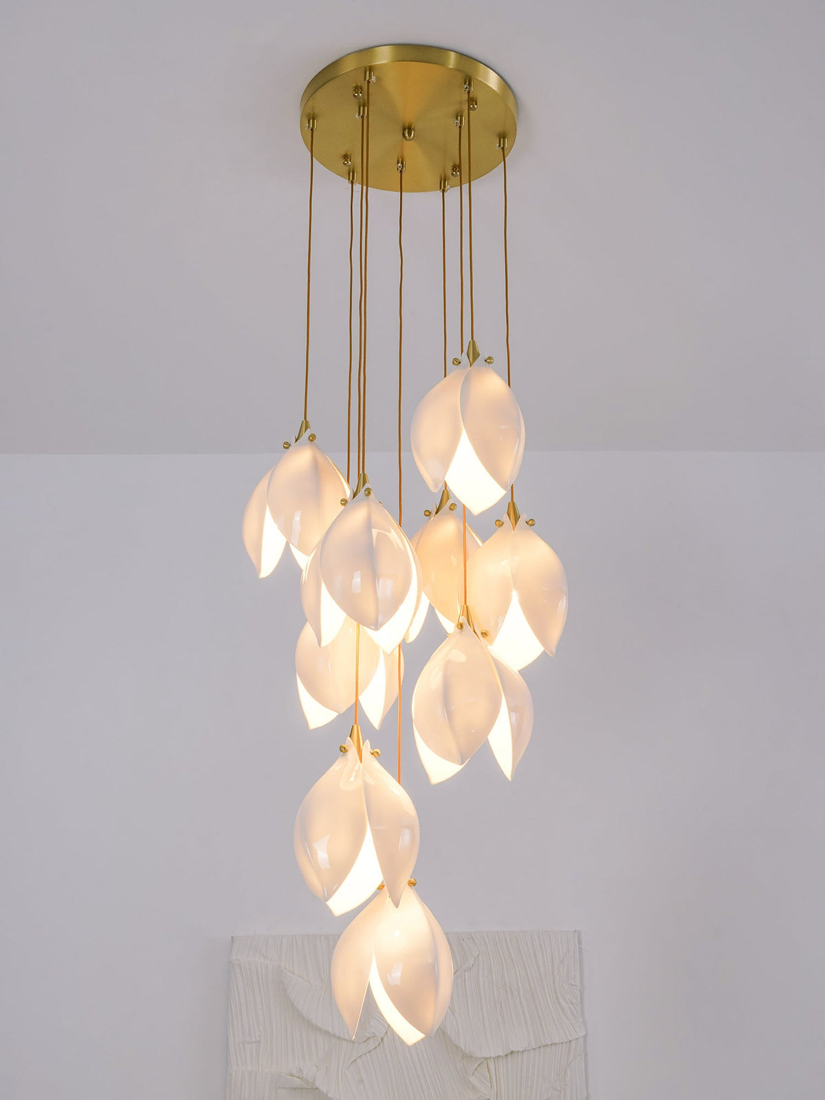 Xomalia Ceramic Pendant Lamp-Moonnatur