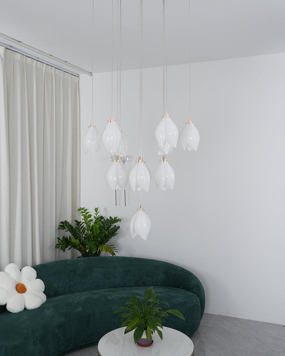 Xomalia Ceramic Pendant Lamp-Moonnatur